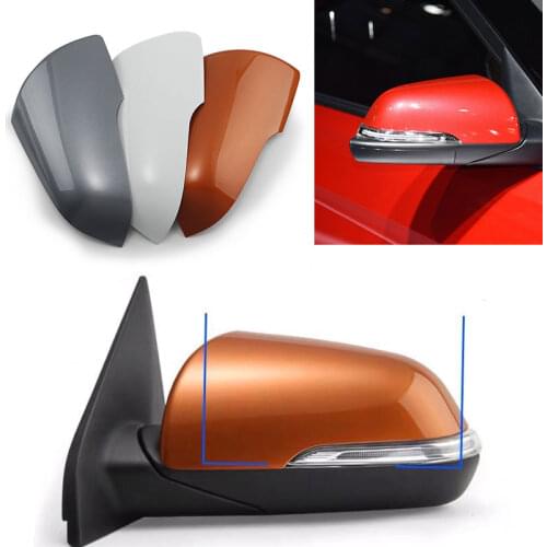 Auto Rearview Mirror Case Shell Housing Wing Door Side Mirror Cover Cap For Hyundai Ix25 Creta 2015 2016 2017 2018