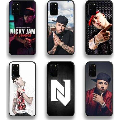 Nicky Jam Phone Case For Samsung Galaxy S20 FE plus Ultra S6 S7 edge S8 S9 plus S10 5G lite 2020