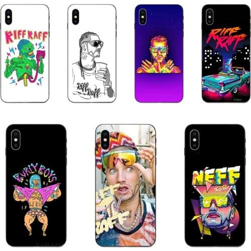 Riff Raff Hip Hop For Apple iPhone X XS Max XR 4 4S 5 5S SE 6 6S 7 8 Plus TPU Shell