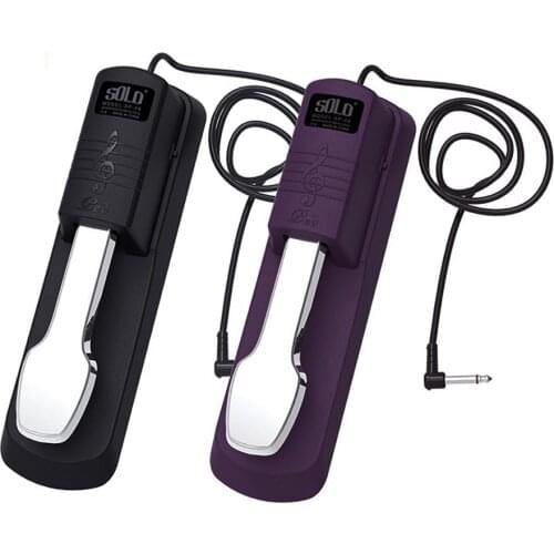 Piano Sustain Damper Pedal for Electric Piano Electronic Piano MIDI Keyboard Instrument Synthesizer Organ Accessories SOLO SP-08