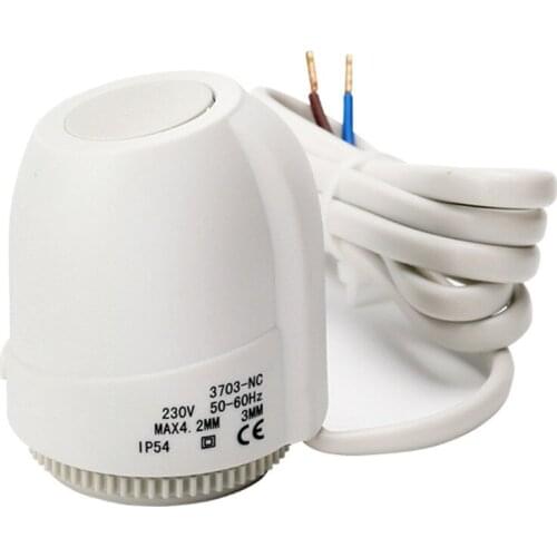 Floor Heating Valve NC/NO AC24V 110V 220V Electric Thermal Actuator Manifold For Underfloor Heating Thermostat