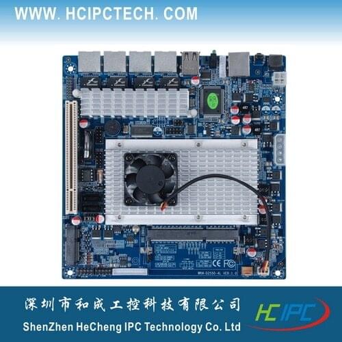 2063-2 LAN-HCM25L4-B,Atom D2550 Firewall Embedded Motherboard,ITX Motherboard