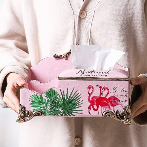 Multi-Function Tissue Box Creative Living Room Coffee Table Storage Box Tissue Box Storage Box Organizer Storage Organizer