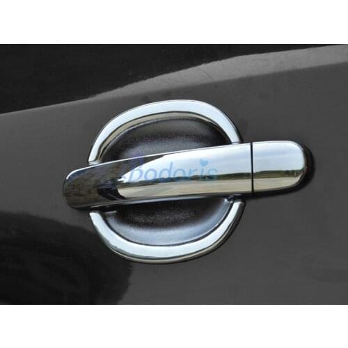 For Volkswagen VW Tiguan 2009-2015 Door Handle Cover Bowl Trim Grab Holder Protector Panel Auto Accessories