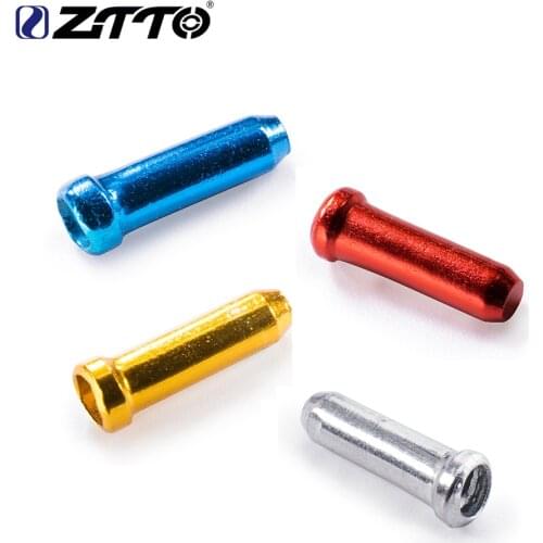 10pcs Bike Bicycle Brake Shifter Inner Cable End Caps Cable Tips Wire End Cap Fits for Brake Shift Derailleur Inner Cable
