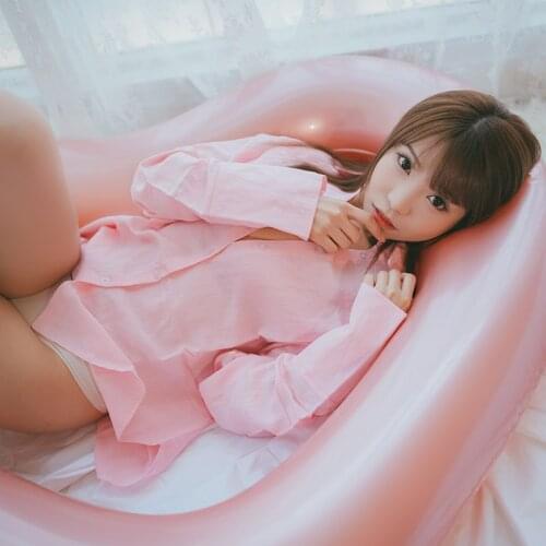 2018 New Sexy lingerie hot women 2 colors perspective lace robe sexy chemise love backless costume erotic lingerie sexy costume