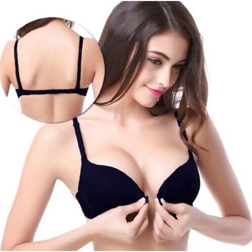 Special bra for latin dance wear beautiful back dress lingerie bra ballroom dance bra front closure backless freebra adjustable