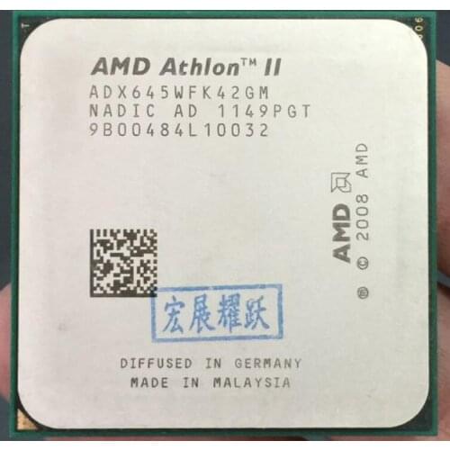 AMD Athlon II X4 645 X645 Quad-Core AM3 938 CPU 100% working properly Desktop Processor