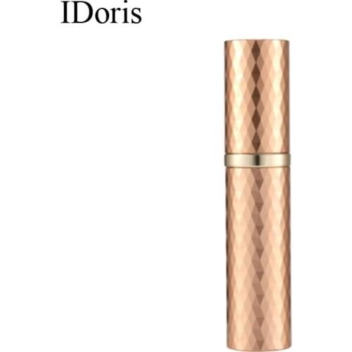 IDoris 5ML Aluminum Perfume Bottle Empty Refillable Spray Perfume Atomizers Bottles Mini Perfume Bottle Empty Cosmetics Bottle