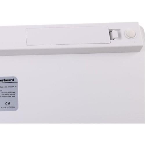 Russian Mini Wireless Bluetooth 3.0 Slim Keyboard For Windows PC Tablet P9YA