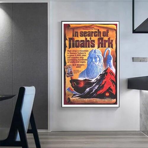 V0373 In Search of Noahs Ark Vintage Classic Movie Wall Silk Cloth HD Poster Art Home Decoration Gift
