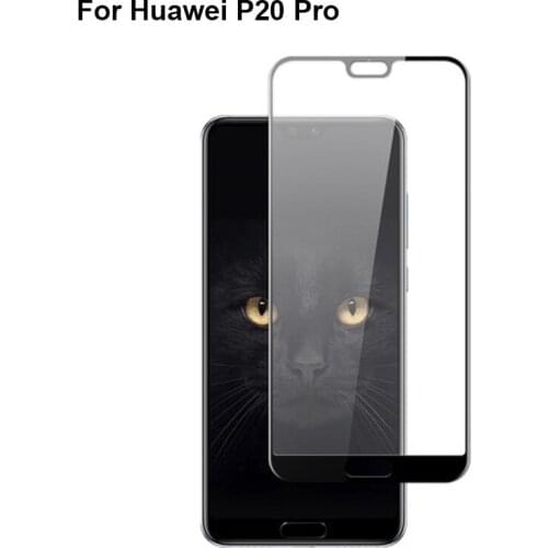 2PCS Ultra-Thin screen protector Tempered Glass For huawei p20 Pro P 20 Pro full Screen protectiveFor huawei p20Pro P20 Pro