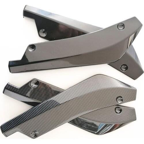 2 pieces Universal rear bumper lip spoiler diffuser for Toyota Camry Corolla RAV4 Yaris Highlander/Land Cruiser/PRADO Vios Vitz