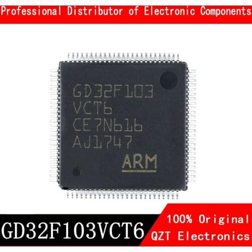 5pcs/lot new original GD32F103VCT6 GD32F103 LQFP100 microcontroller MCU In Stock