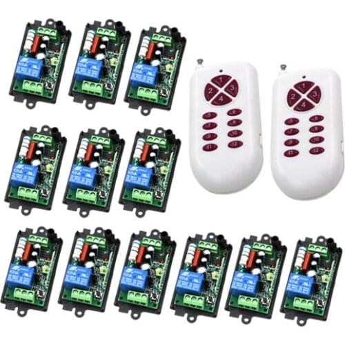 Free shipping Wireless Remote Control Light Switch 220V 1CH Power Remote Switch System 315/433.92MHZ Momentory/ Toggle SKU: 5456