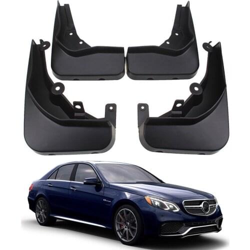 Car fender Fit For 2014-2016 Benz E Class AMG line E63 AMG Splash Guards Mud Flaps 4pcs/set