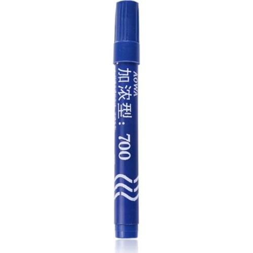 Quick-drying Permanent Painting Marker Pen DIY Oil Pen for Kids Art Drawing 1 Pcs Oil Pen Black Round Toe 0.7/1.5 Mm