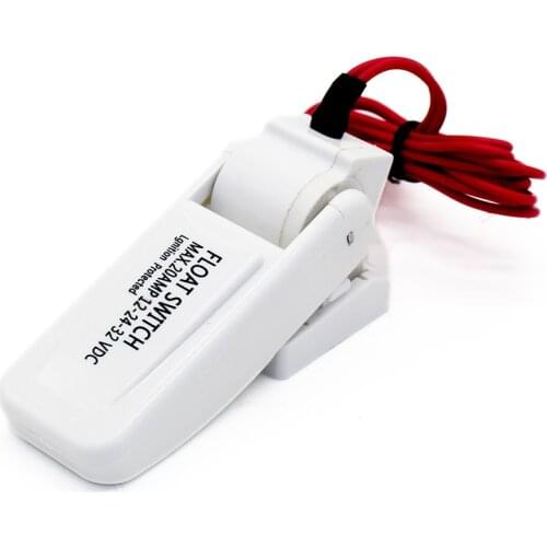 DC 12V 24V flow sensor Float Switch for boats bilge pump Automatic Electric Water Pump Available level controller 12 v volt