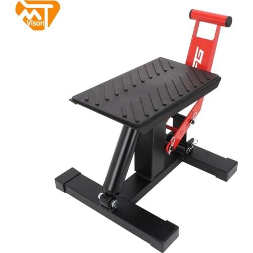 For Honda Yamaha Suzuki Kawasaki MX Unicersal Pit Bike Motorcycle Hydraulic Repair Lift Stand Stool Seat JFG