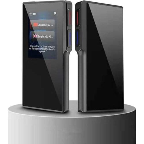Intelligent WiFi Voice Translator Multi-Language Two-Way Instant Translation Portable 70 Languages for Travel Business