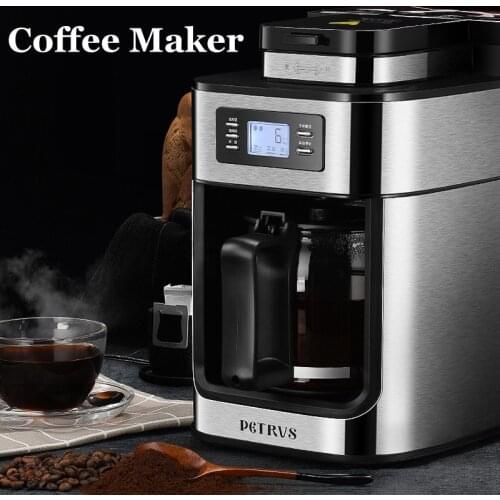 Coffee Maker Household Coffee Bean Grinder Coffee Making Machine Coffee Bean Grinding Machine PE3200