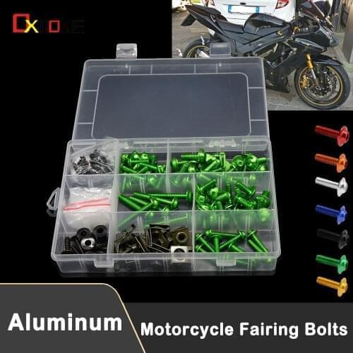 Motorcycle Fairing Bolts Kit Bodywork Screws Nut For Kawasaki NINJA650R GTR1400 CONCOURS ZX1400 ZX14R ZZR1400 Z1000 NINJA1000