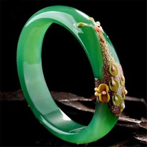 Colorful male and female models natural yu ring wrapping thin strips lovers genuine special yu finger ring