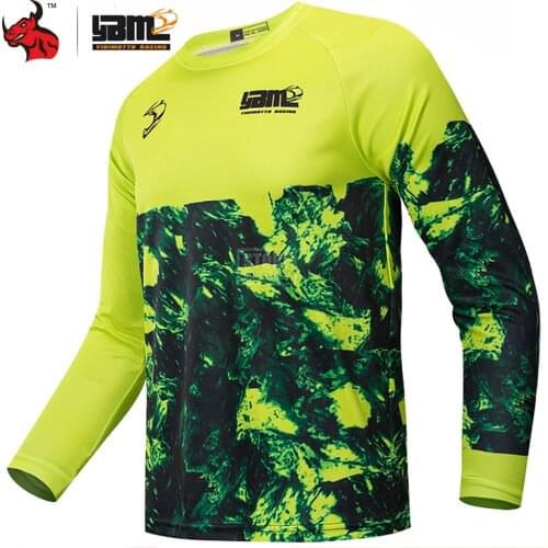 Summer Motorcycle Jakcet Men Downhill Jersey Mountain Mtb Shirt Cross Country Jersey Uv Protection Sweatshirt Motocross Shirt