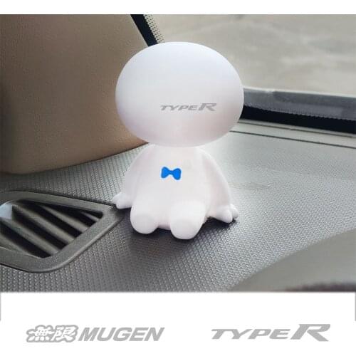Cartoon Shaking Head Figure Car Ornaments Big Hero Doll Toy For Honda ACCORD airwave avancier BRIO BRIO Civic Car Accessories
