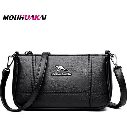 2020 New Women Messenger Bags Small Crossbody Bags For Women Leather Shoulder Bag Female Handbags High Quality Vintage Bag