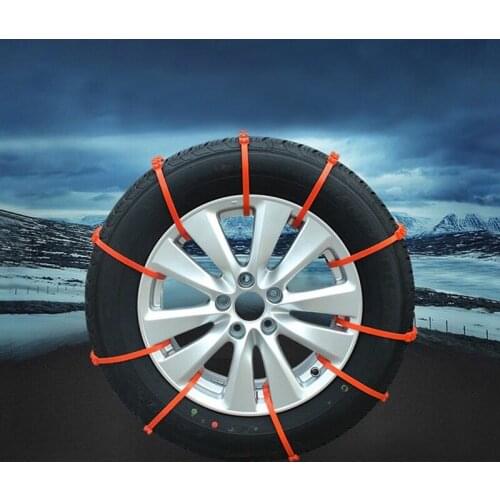Car Tire Wheel Snow Chains Anti-Slip Belt 10/20 pcs Lot For Snow and Mud Ground For Car SUV Autocross Outdoor Offroad