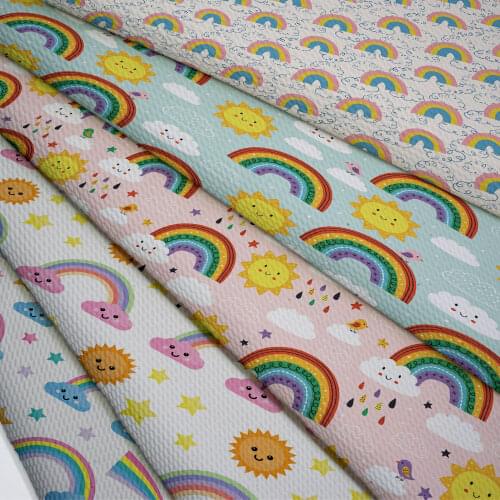 50cm*140cm Unicorn Printed Printed Bullet Texture Liverpool Fabric Stretch Knit Fabric L3656