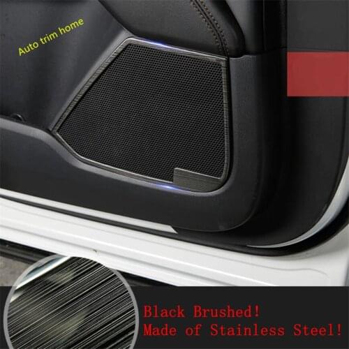 Lapetus Inner Door Stereo Speaker Audio Loudspeaker Sound Frame Cover Kit Fit For Mazda CX-5 CX5 2017 2018 2020 Auto Accessories
