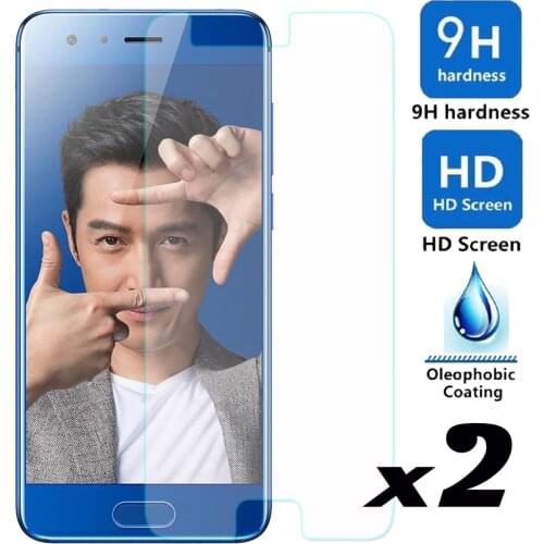 For Huawei Honor 9 Explosion-proof Tempered Glass Screen Protector Ultra Thin 9H Hardness Front Guard HD Tempered Glass Films