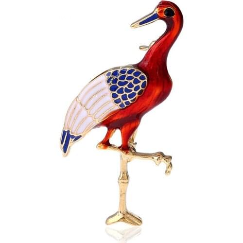 Utei Jewelry Fantastic Enamel Lovely Bird Brooch Hot Selling New Arrival Women Clothes Broach Pin Corsage