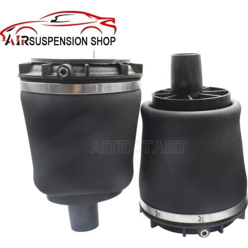 2X Rear Air Spring For Cadillac DTS 2006-2011 Airmatic Suspension Spring Bag Bellow 15877065 408G-15-RL 15877066 408G-15-RR