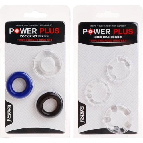 3Pcs Male Penis Cock Ring Impotence Erection Enhancer Delay Prolong Sex Aid Toys