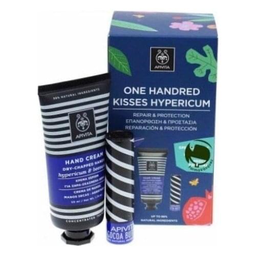APIVITA PACK NAVIDAD HYPERICUM CREMA MANOS+ LIPS