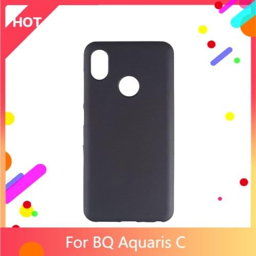 Aquaris C Case Matte Soft Silicone TPU Back Cover For BQ Aquaris C Phone Case Slim shockproof