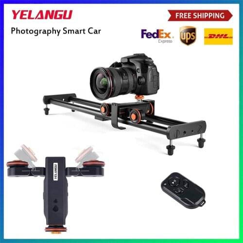 Camera Video Autodolly Elektrische Motor Track Slider Voor Canon Nikon Sony Dslr Iphone12 Xiaomi Yelangu L4X