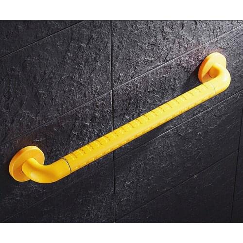 White and yellow bathroom Accessible handrail,elderly and Disabled stainless steel Safety grab bars