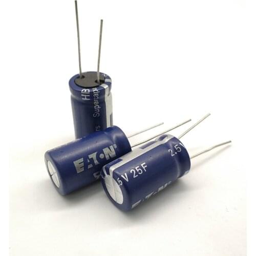 2pcs Original HB series 2.5V 25F energy storage toy power supply 2.5V25F