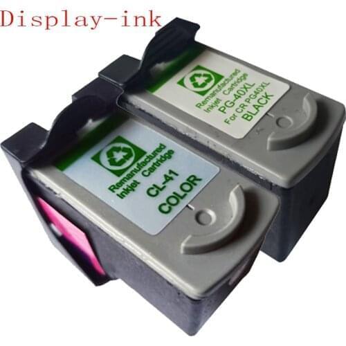 PG-40 CL-41 Compatible ink cartridge for CANON Pixma ip1200 ip1300 ip1600 ip1700 ip1800 ip1900 ip2200 ip2400 ip2500 ip2600 Chips