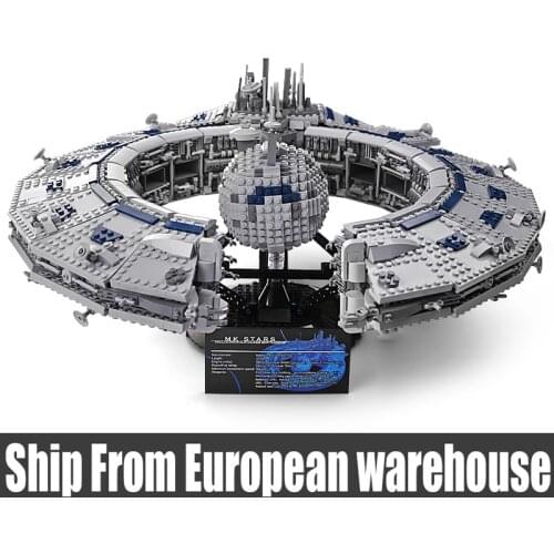 Mould King 21008 Star Set Wars Destroyer Lucrehulk Class Battleship Droid Control Ship Building block Bricks Christmas Gift