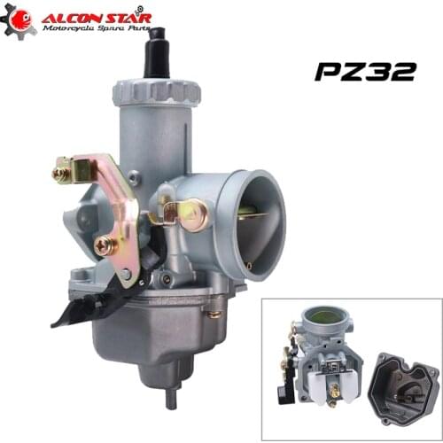 Alconstar- PZ32 Carburetor Auto Hand Carburetor Motorcycle for Keihin PZ Carburetor Pit Dirt Bike ATV Quad 200cc 250cc GY6 125