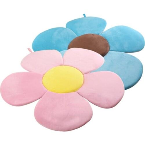Cute Floral Newborn Bath Mats Blooming Flower Groove Bath Safe Baby Shower Bathing Flower Bath Mat Seat