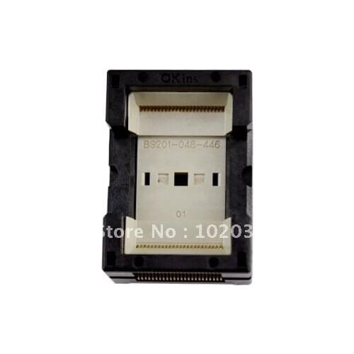100% NEW TSOP48 IC Test Socket / Programmer Adapter / Burn-in Socket(BS201-048-446)