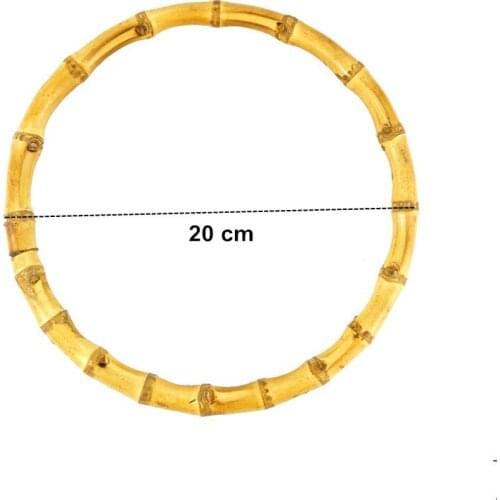 O Shape !3cm,15cm,18cm,20cm,25cm Handmade natural bamboo handles for handbag pursevintage round bamboo bag handle Obag Hanger