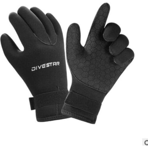 3MM/5MM Scuba Diving Neoprene Gloves Men Women Spearfishing Snorkel Winter Swim Equipment Underwater Non-slip Warm Hunting Glove