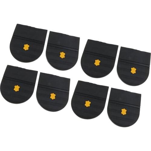 Unisex Grain Rubber Glue On Heels Pads Replacement Shoes Care Accessories